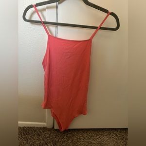 Wild fable pink bodysuit